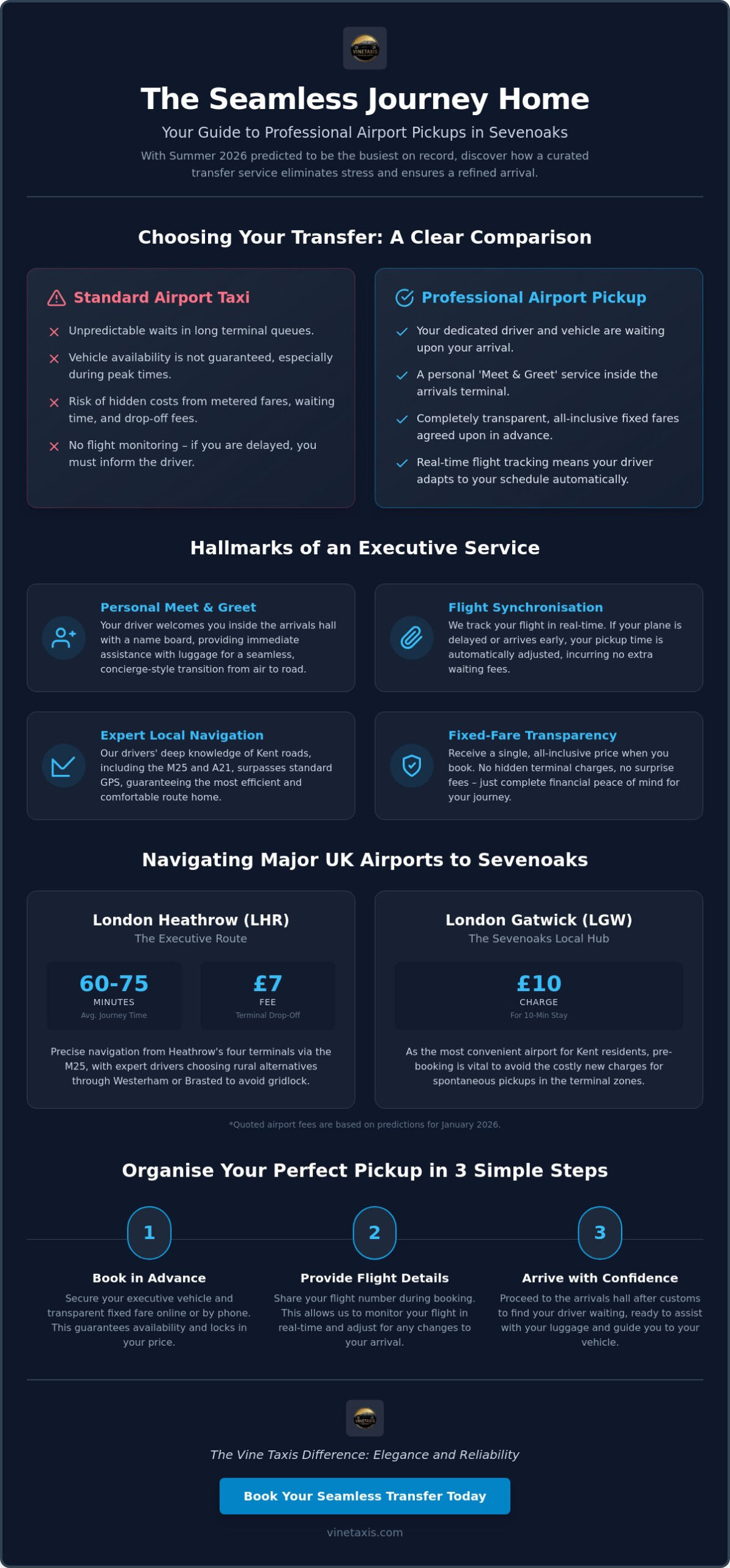 Airport Pickup Sevenoaks: The Essential Guide to Stress-Free Arrivals
