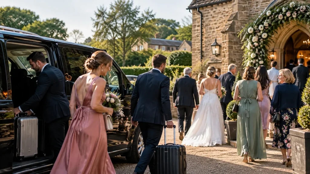 How to Get Wedding Guests to and From the Venue