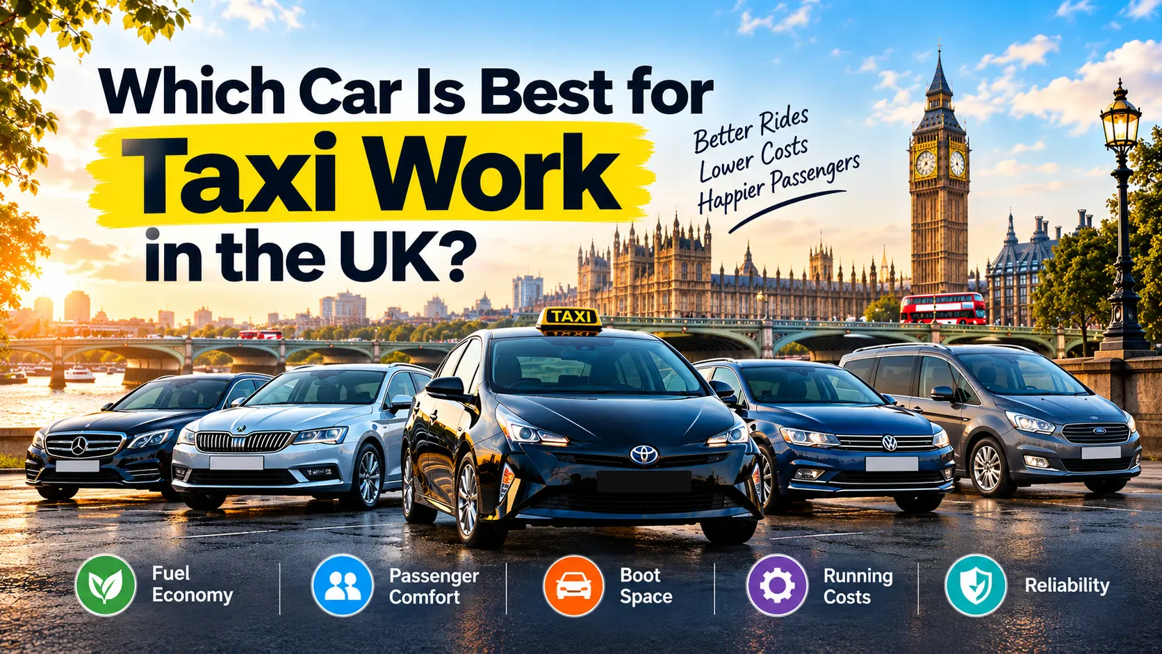 best cars for taxi work in the UK