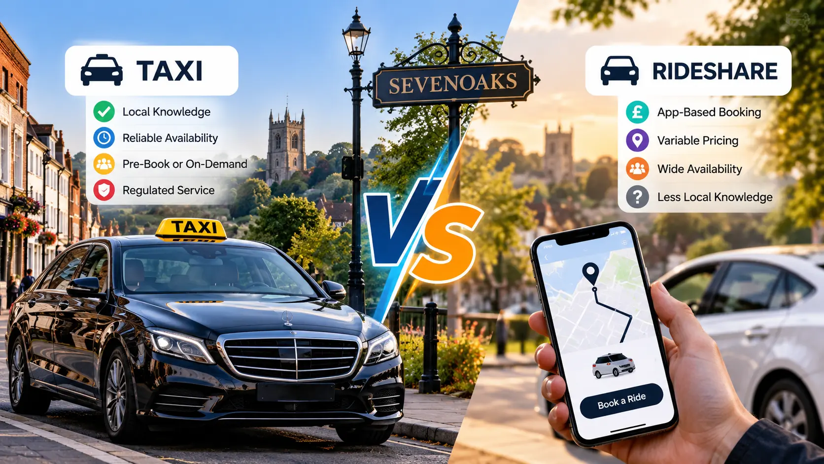 taxi vs rideshare